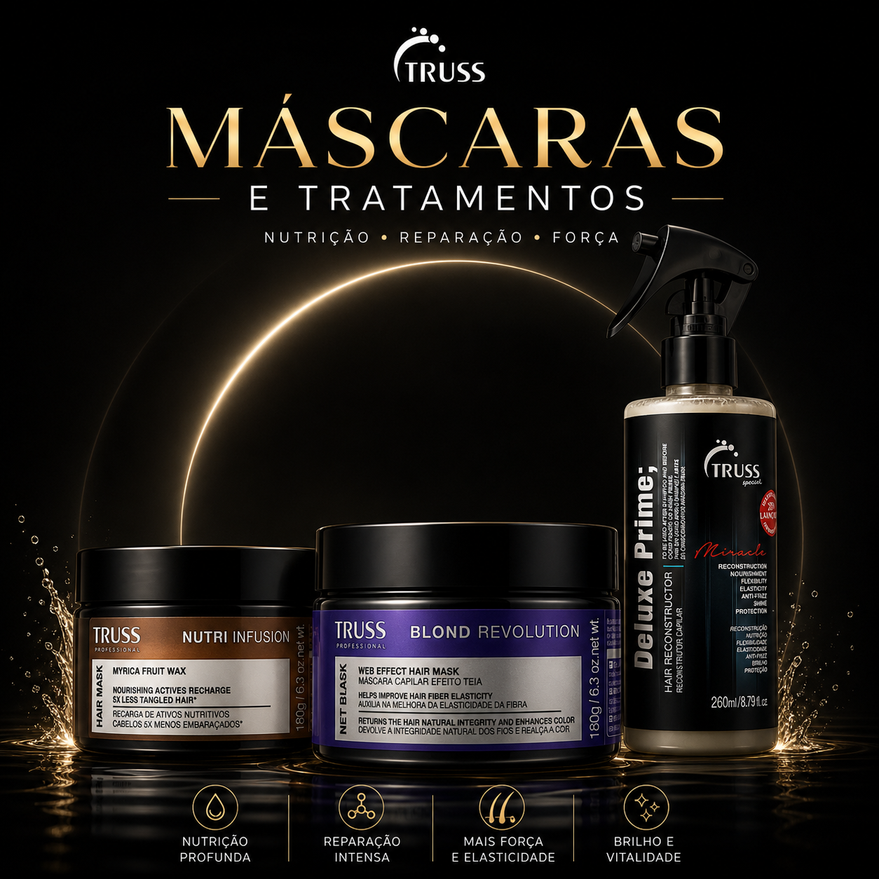 Truss Máscaras e Tratamentos