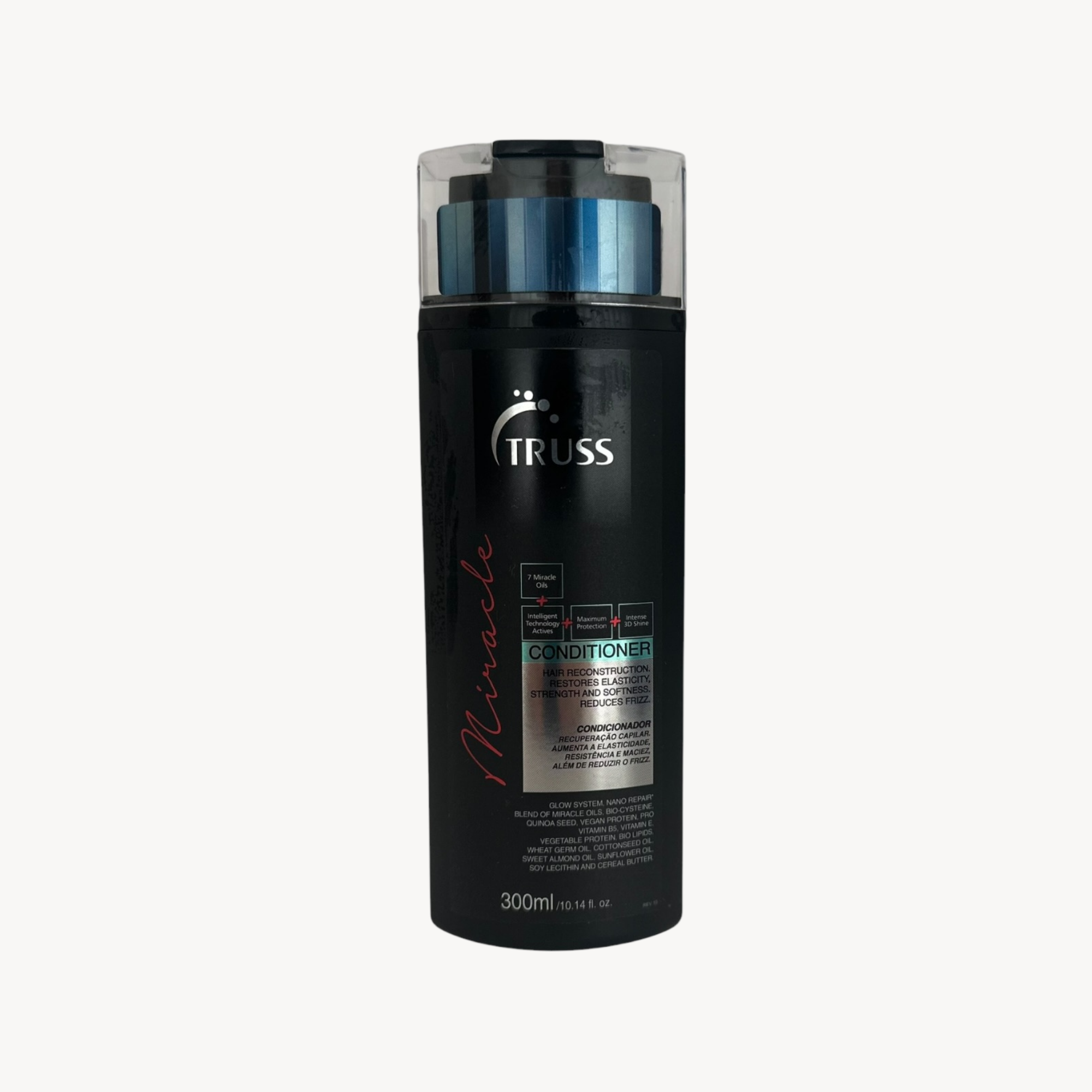 Condicionador Miracle TRUSS Reconstrução e Brilho 3D