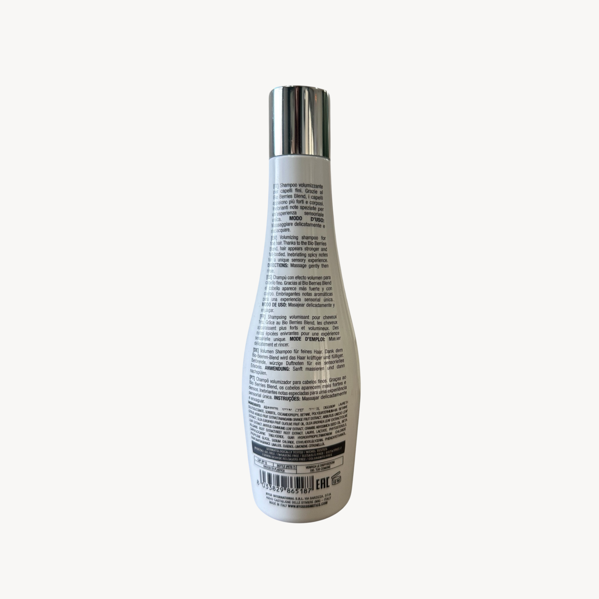 Shampoo Volume Thickening NYCE Volumizador e Fortalecedor