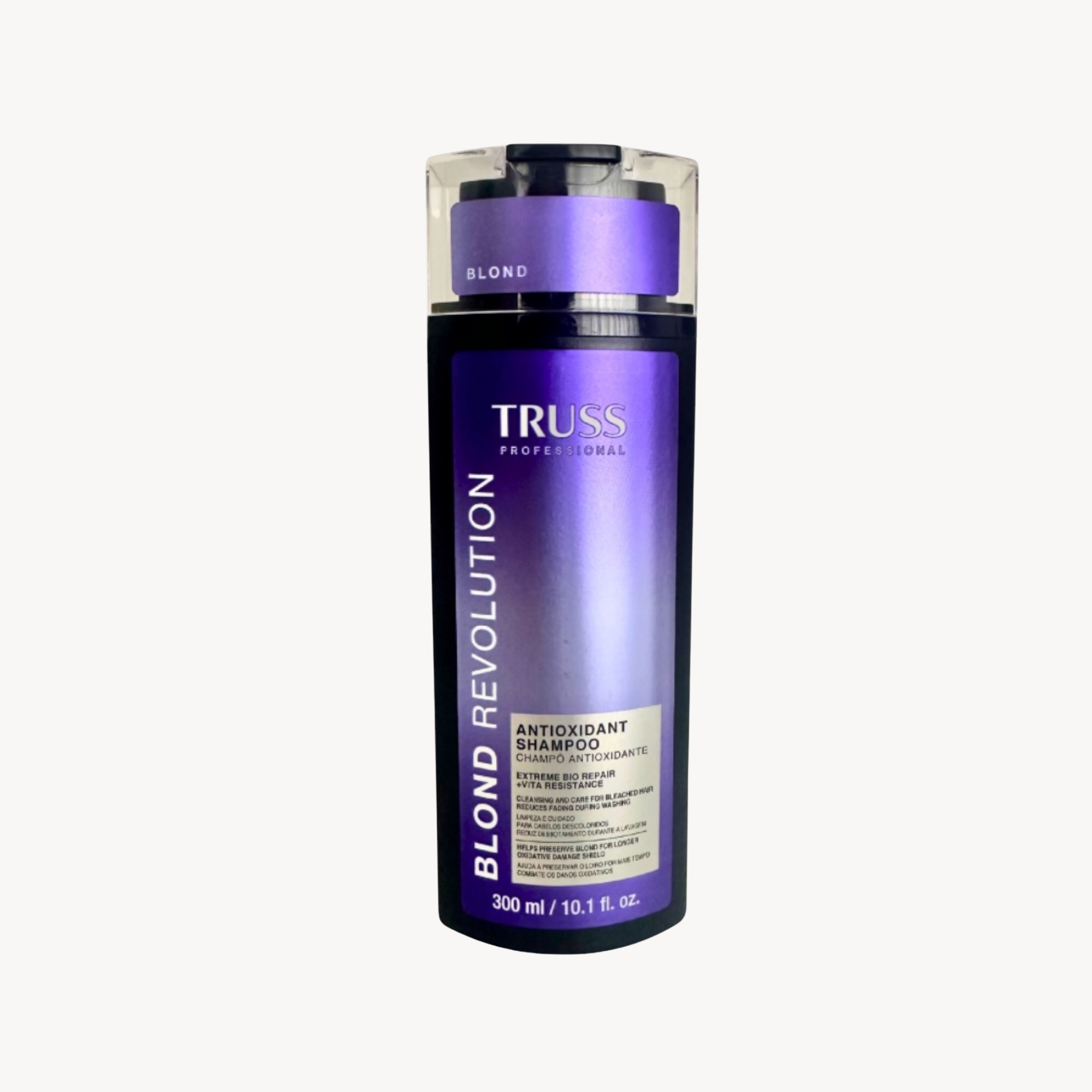Shampoo Blond Revolution TRUSS Matização e Proteção para Loiros