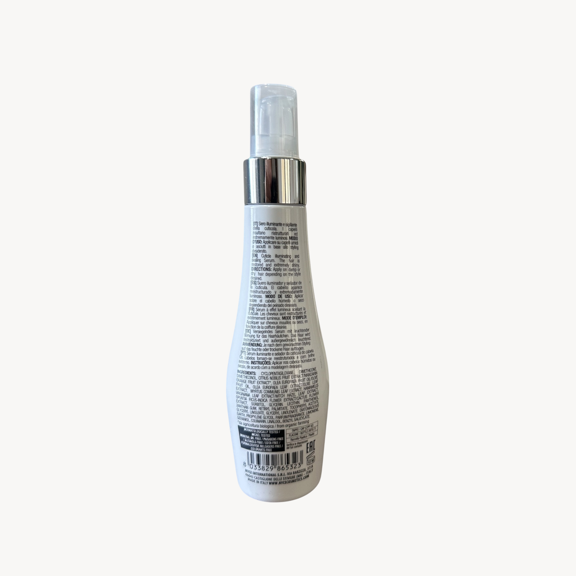 Sérum Evita Brilliant NYCE Iluminador e Selante