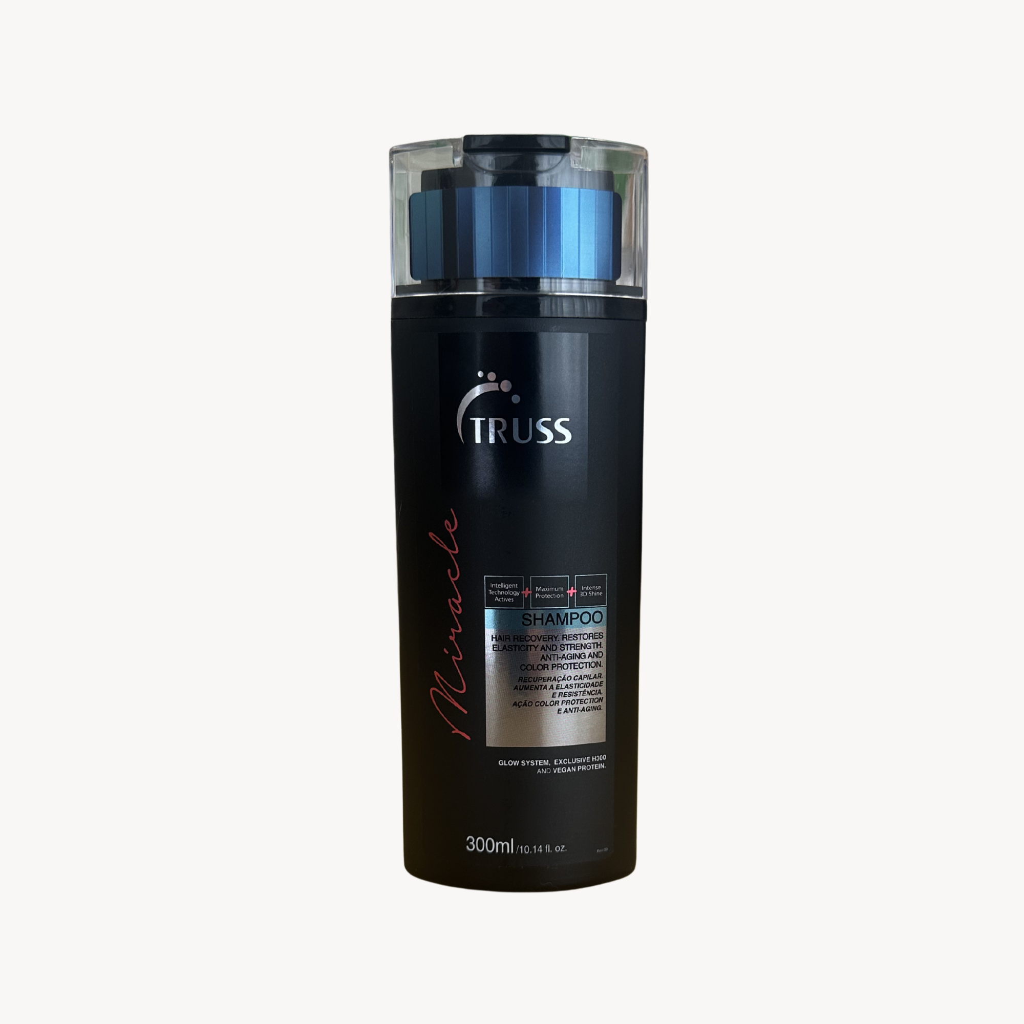 Shampoo Miracle TRUSS Reconstrução e Brilho 3D